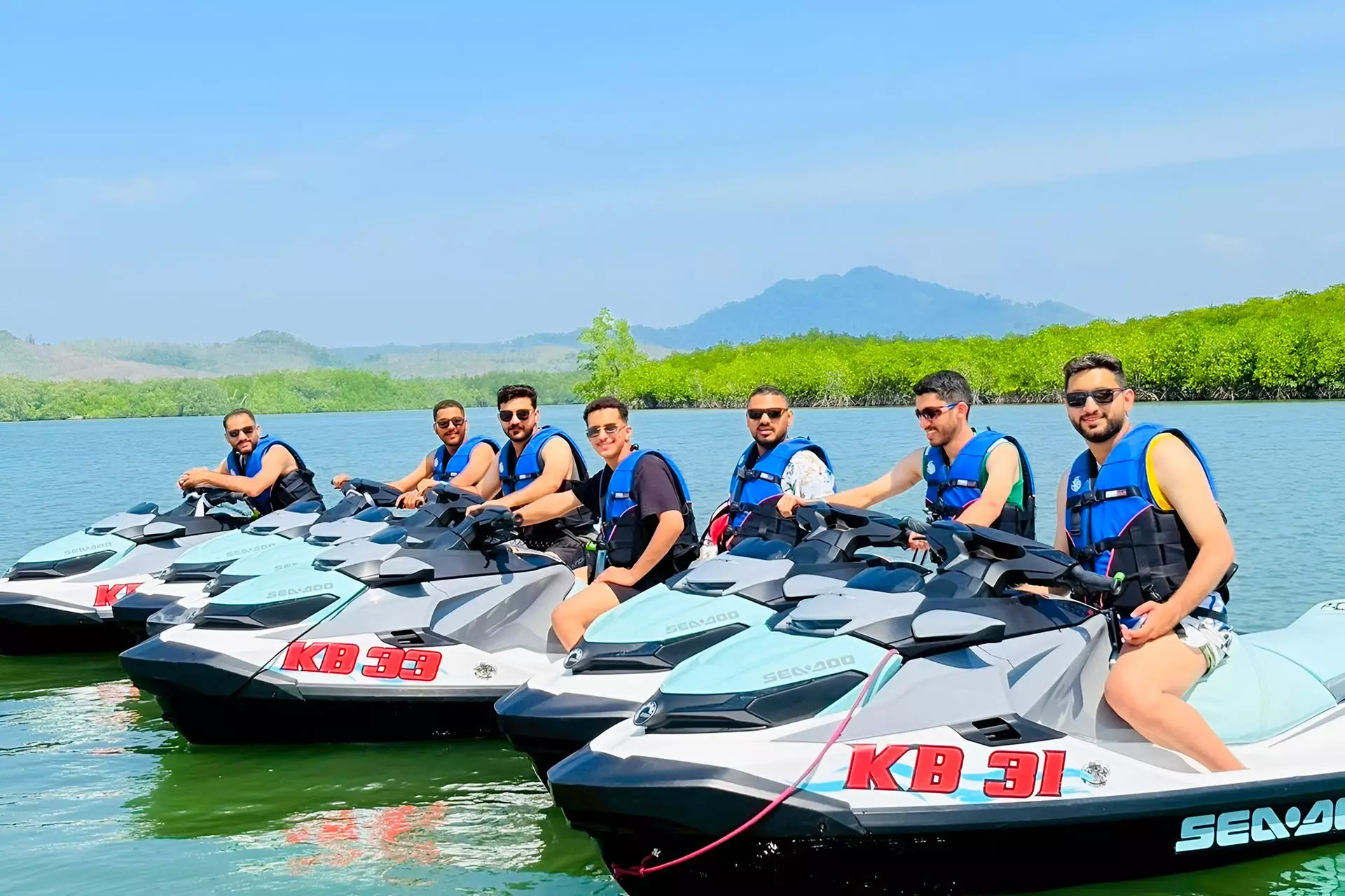 Тур «6 островов» на гидроцикле